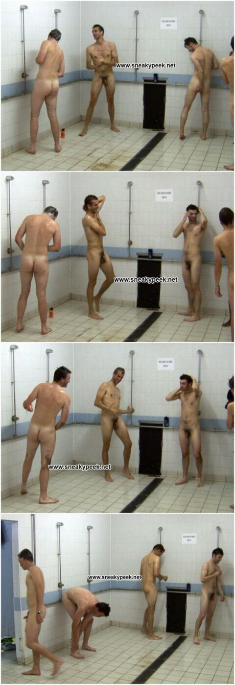 Communal Showers at a Football Club